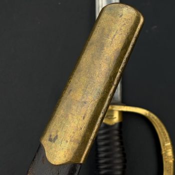Dragoon Officer’s Shashka, Model 1881/1909 Russian Empire [Weapons Factory Zlatoust] Cypher of Nicholas II