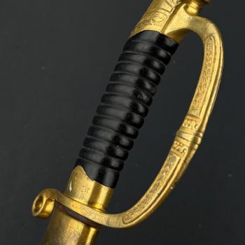 Dragoon Officer’s Shashka, Model 1881/1909 Russian Empire [Weapons Factory Zlatoust] Cypher of Nicholas II