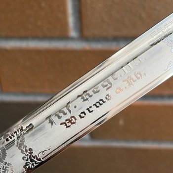 Etched Bayonet [E.P.&S.]   [Double-sided etching] 