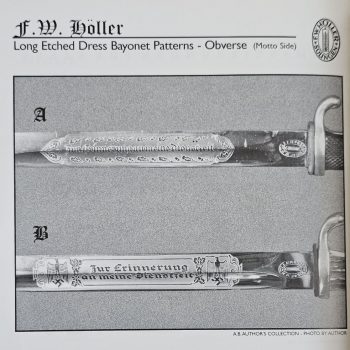 Etched Bayonet [FW. Höller]    