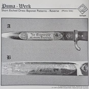 Etched Bayonet [Puma]    