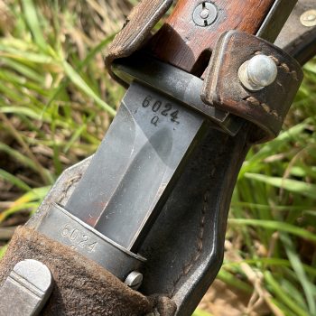 Mauser rifle bayonet (1934-1945)  [Rich. Herder]  Matching numbers
