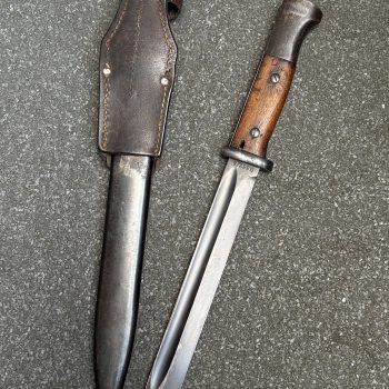 Mauser rifle bayonet (1934-1945)  [Rich. Herder]  Matching numbers
