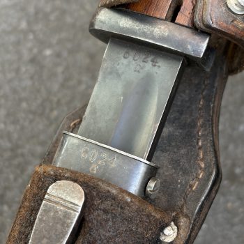 Mauser rifle bayonet (1934-1945)  [Rich. Herder]  Matching numbers